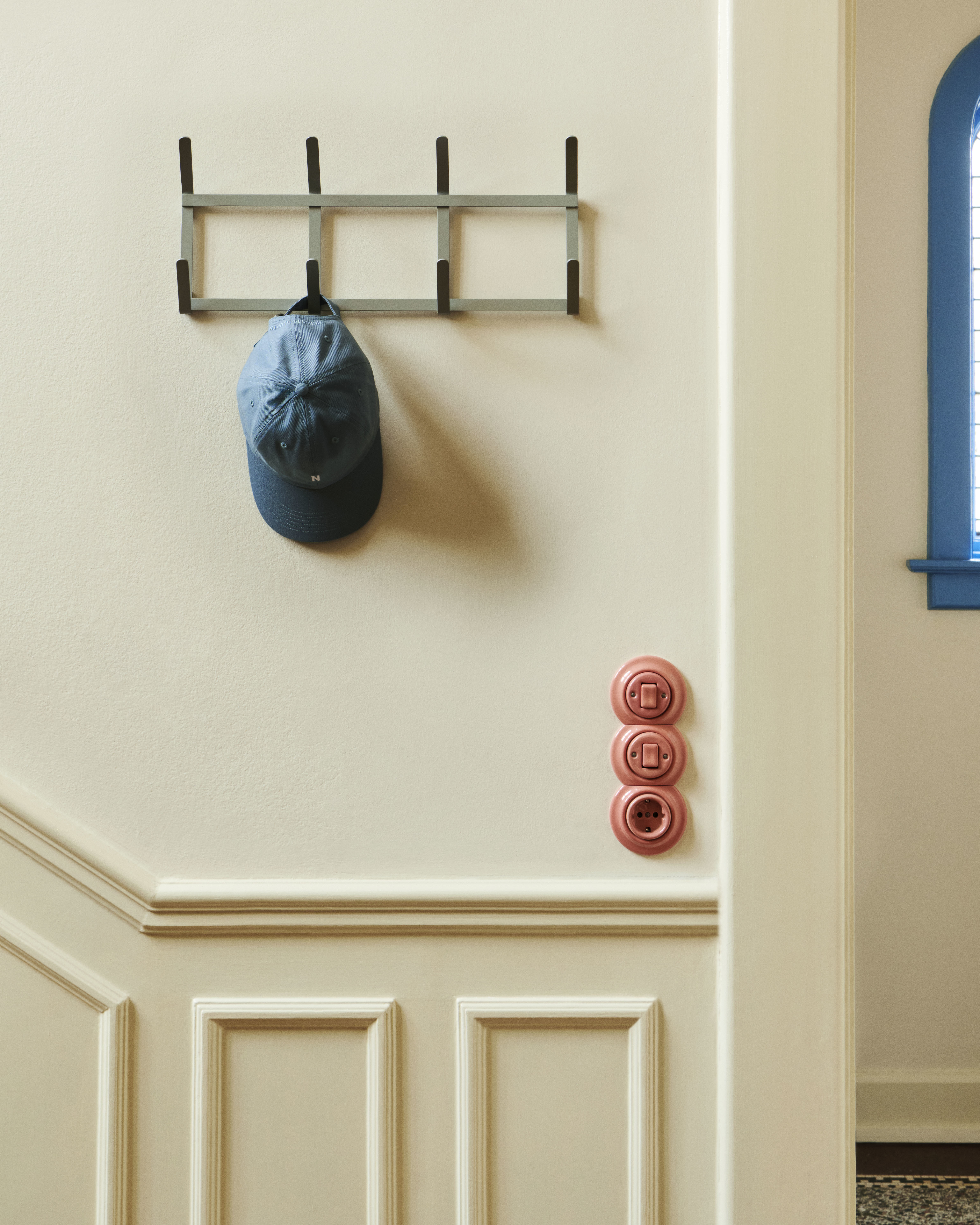 HAY Tape Coat Rack Garderobe S Charcoal