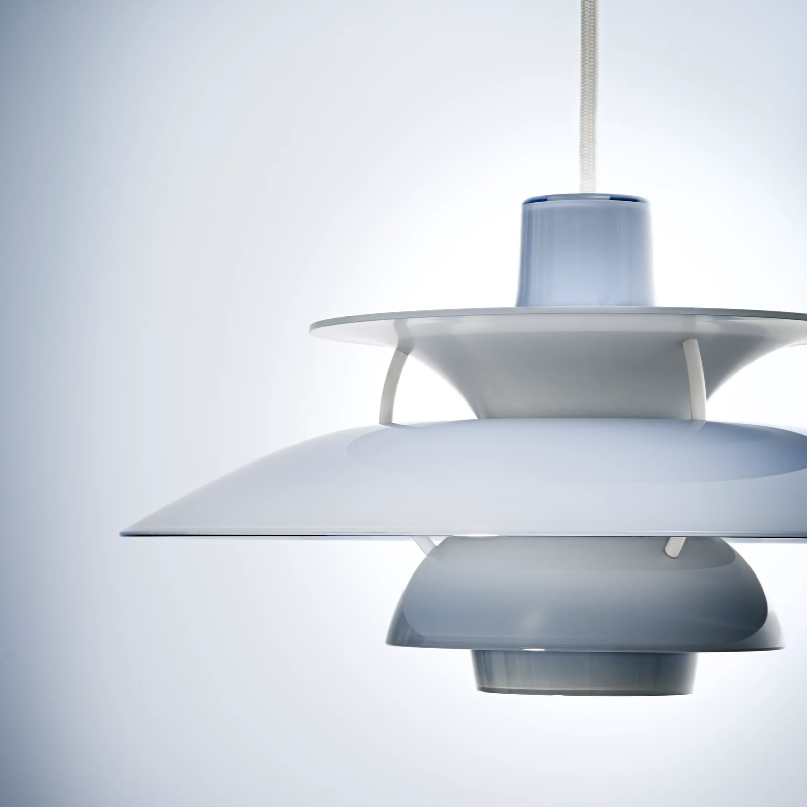 Louis Poulsen PH5 320 Opal Pale Blue