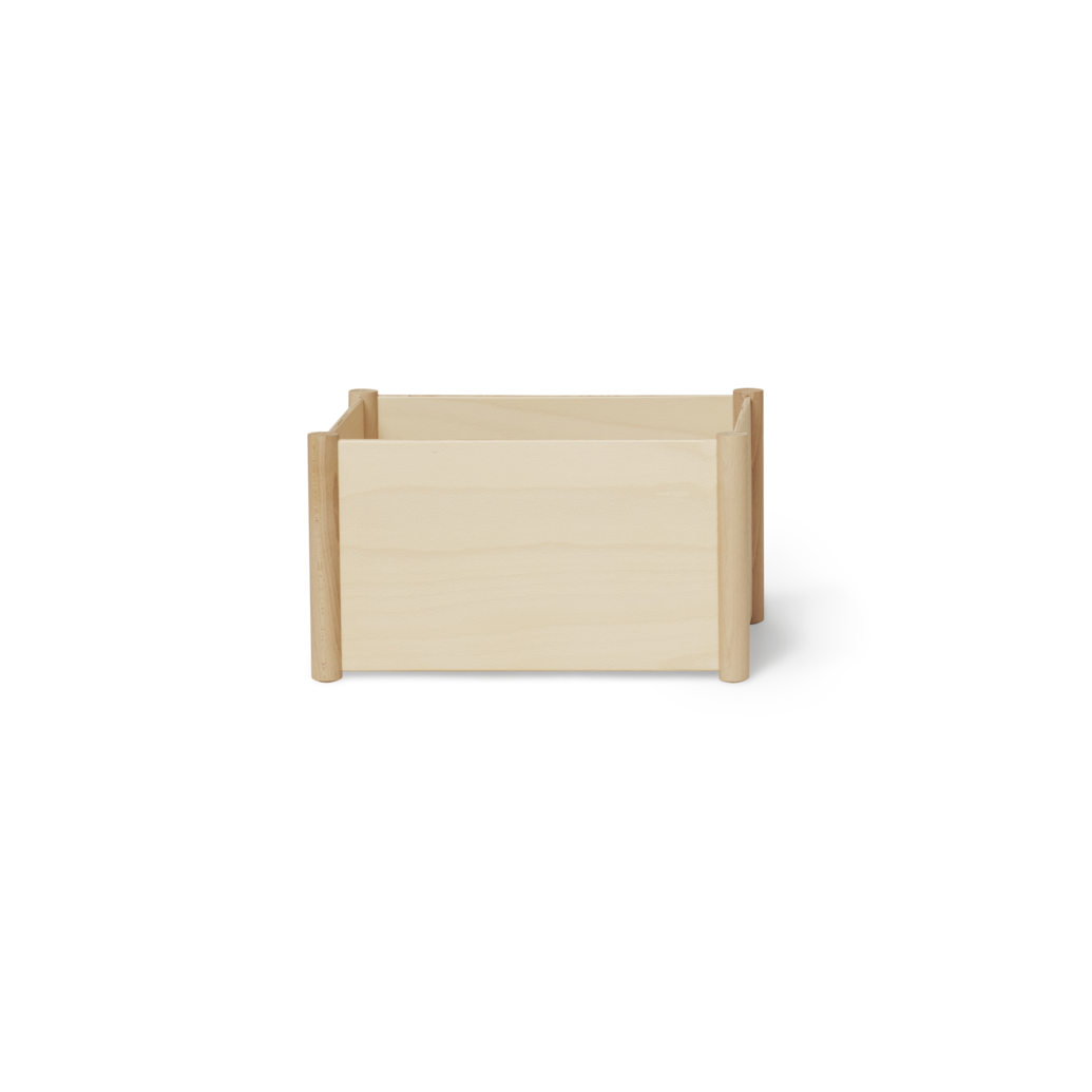 Pillar Storage Box, Medium, Beech