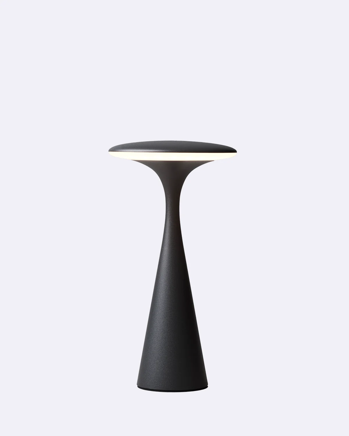 Ufo Tischleuchte dark grey