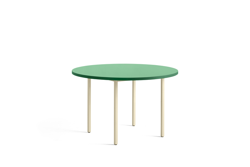 HAY Two Colour Tisch ivory / green mint