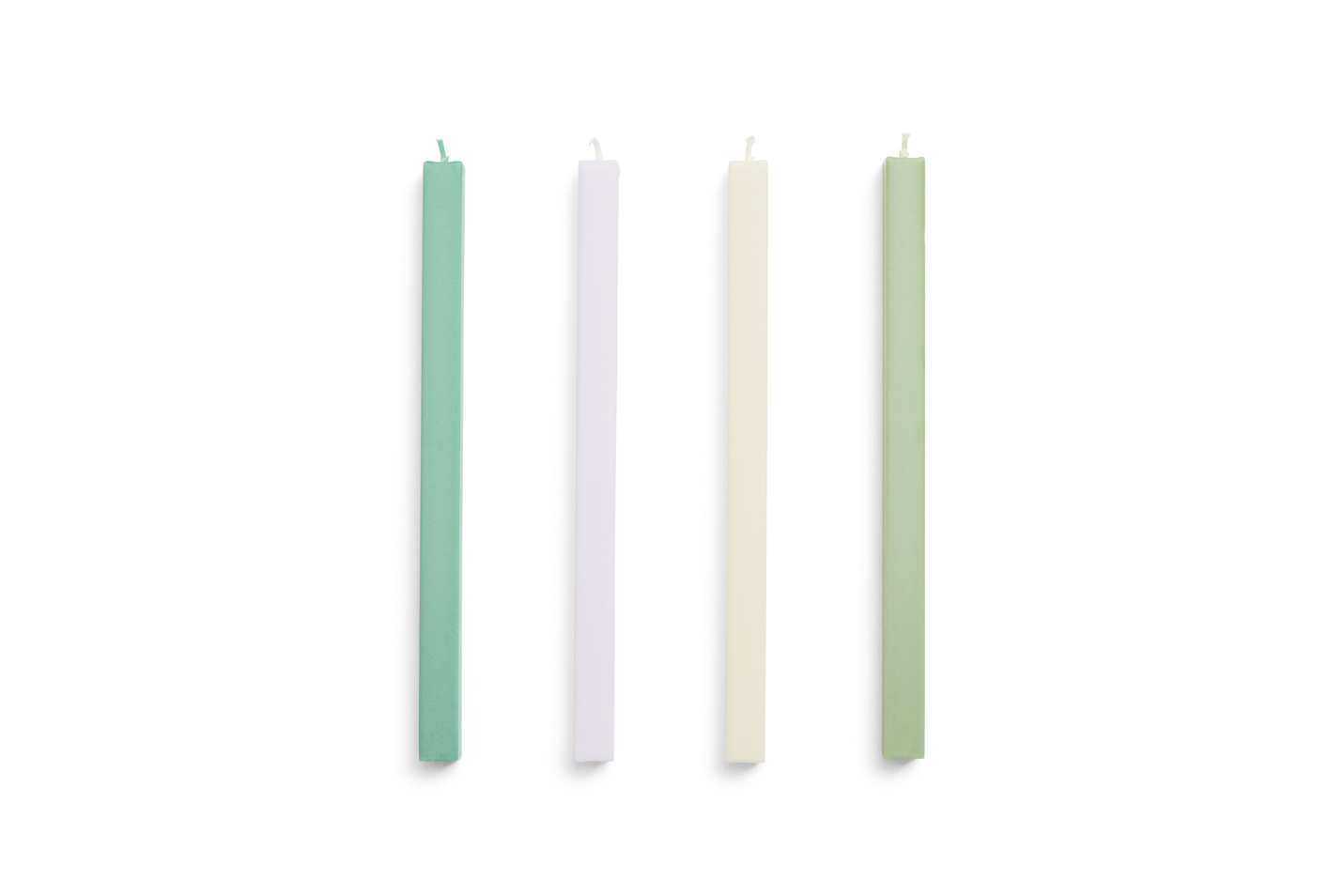 HAY Square Candle Pastel 4er Set 