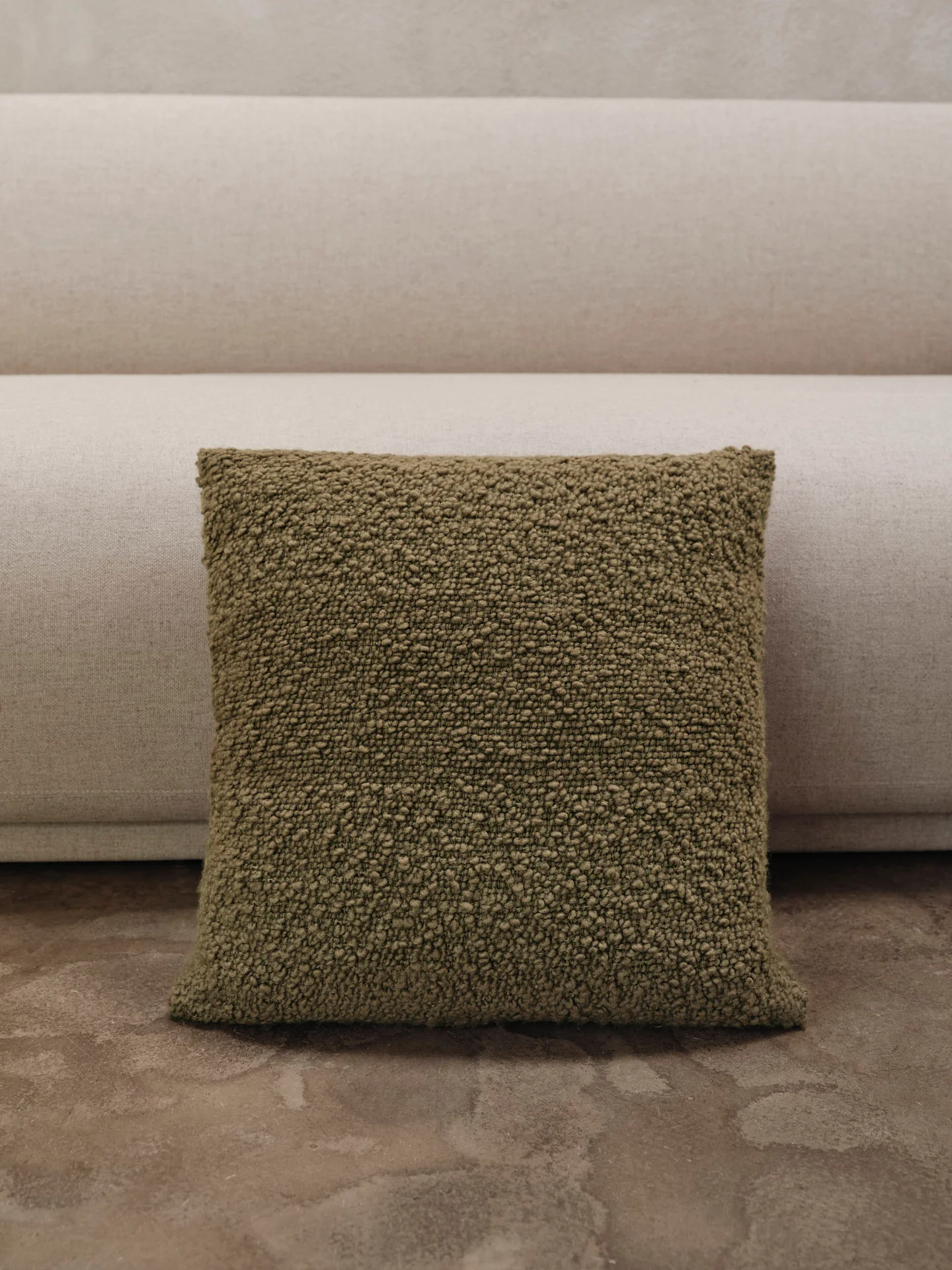 Ferm living Moor Kissen Oliv