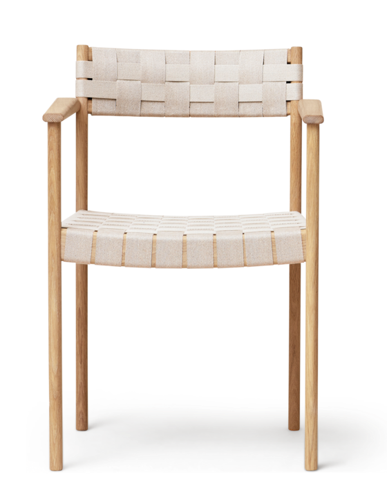 Motif Armchair, White Oak