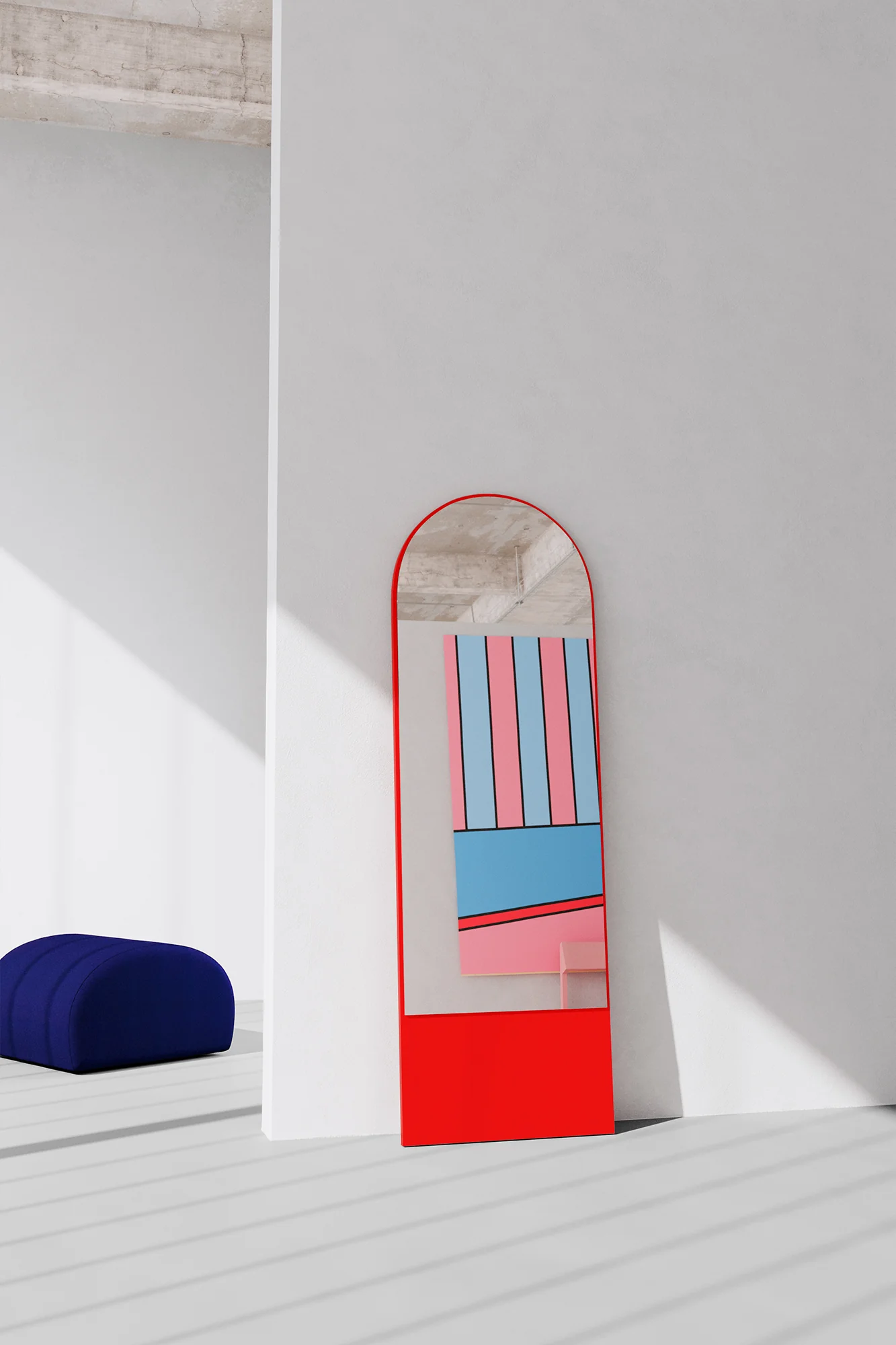 Objekte unserer Tage Spiegel Friedrich soft pink