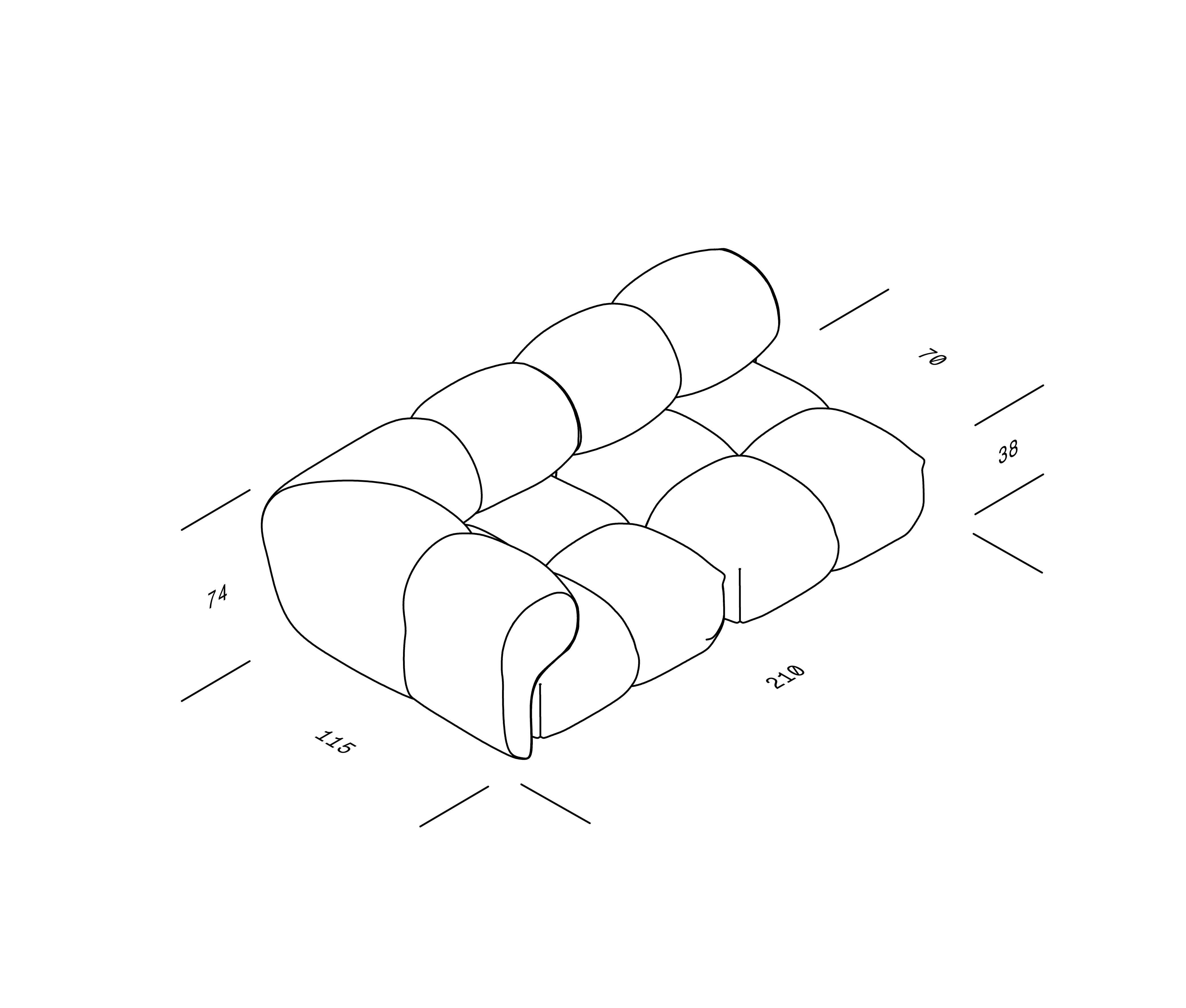 Sander Sofa Objekte unserer Tage Design 03