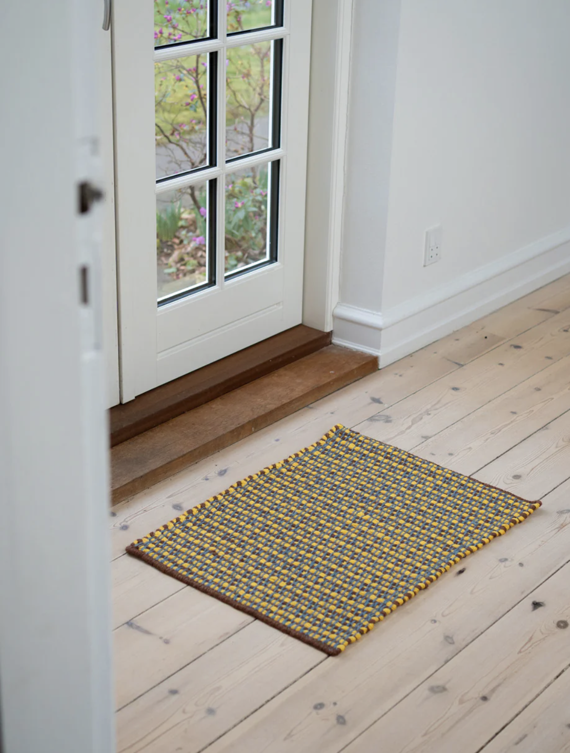 Matias Moellenbach Stiped Jute Doormat Mango