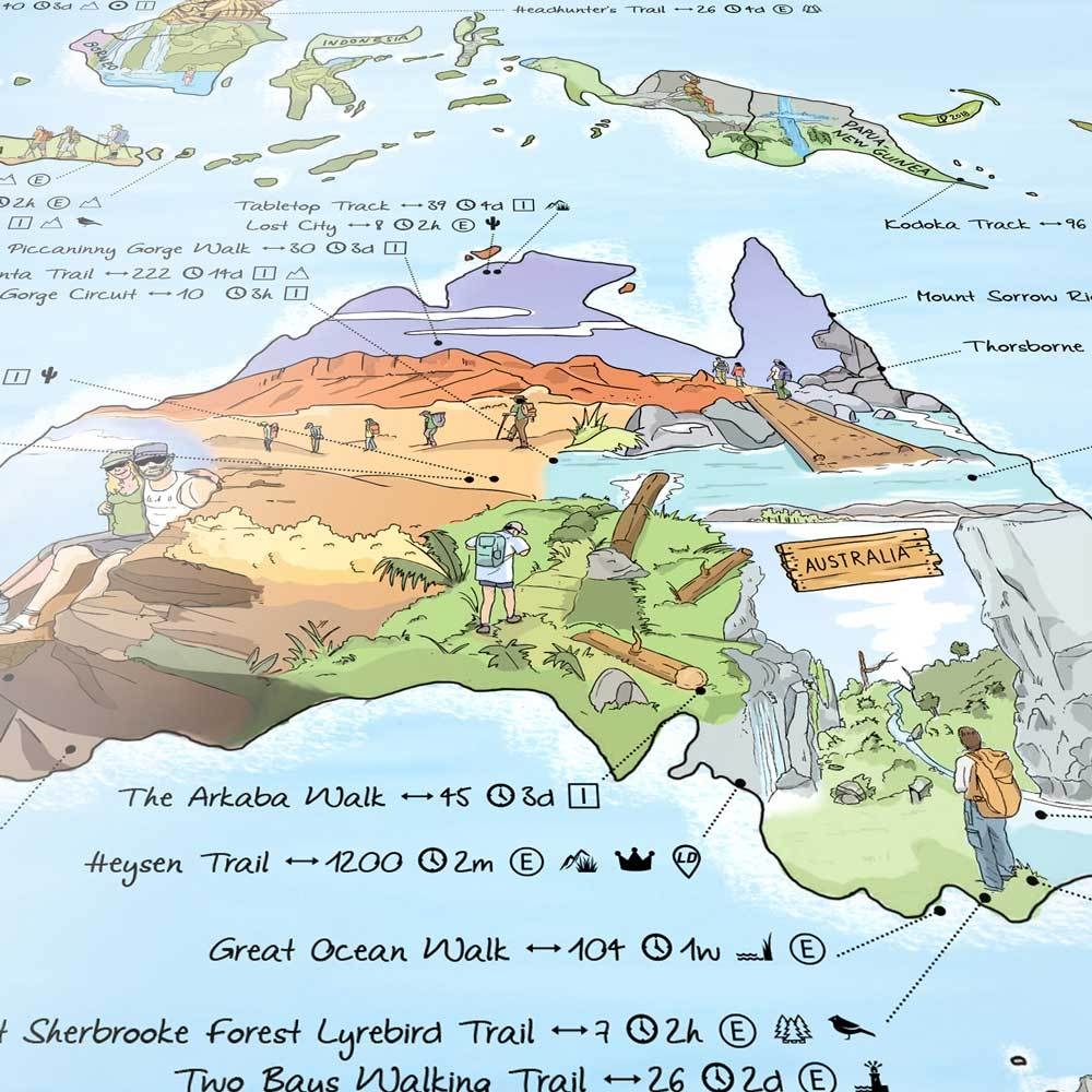 Awesome Maps Wander Weltkarte Awesome Maps Wander Weltkarte