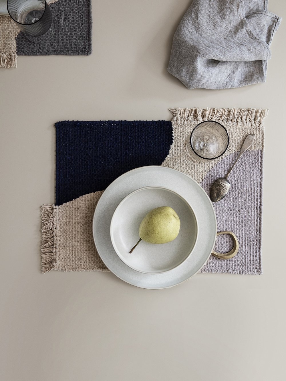 ferm living Flow Serviettenringe 4 Stück