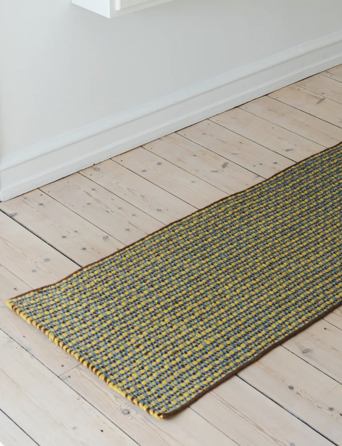 Matias Moellenbach Striped Jute Runner Mango