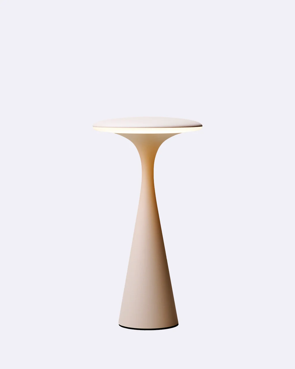 Ufo Tischleuchte creme